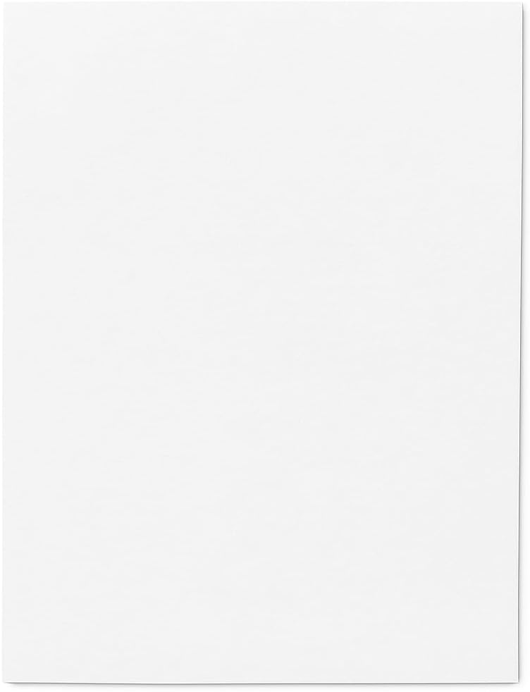 96 Pieces A4 Size White Chart Papers (1 Piece for School Projects – Arts and Crafts)