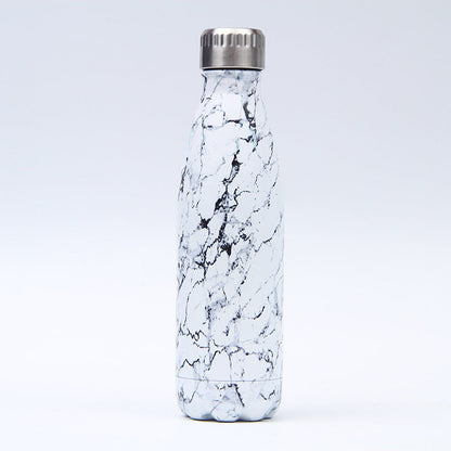 Insulated Stainless Steel Water Bottle - Eco-Friendly, Reusable, 500ml