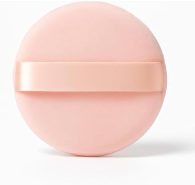 120 Pieces Large Pink Facial Cleansing Sponge - Soft Exfoliating Face Puffs for Makeup Removal (Daily Face Wash and Gentle Skin Care)