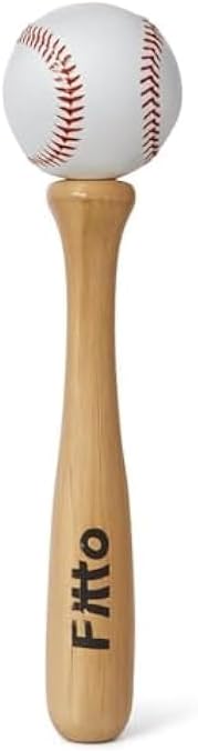 72 Pieces Premium Wooden Baseball Bats with High-Quality Ball - Perfect for Training and Recreation