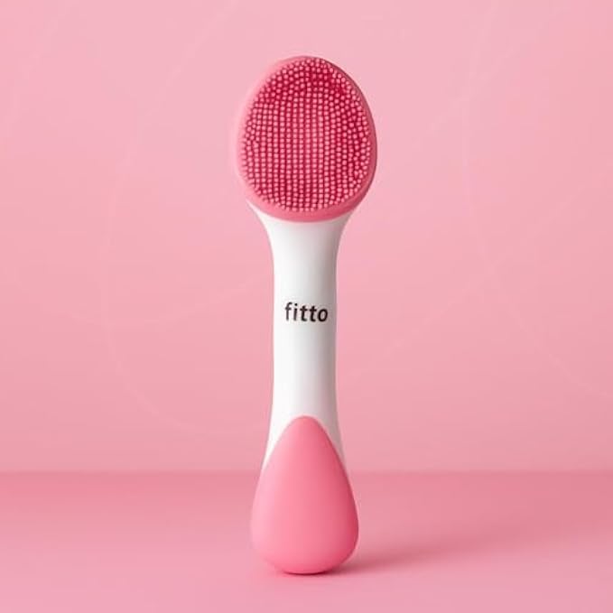 96 Pieces Face Cleansing Brush Pink - Facial Cleansing Brush Gentle Face Brushes for Deep Cleansing & Exfoliation