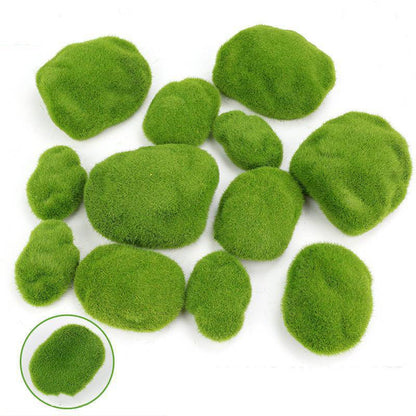 Eco-Friendly Decorative Moss Stones for Home Décor