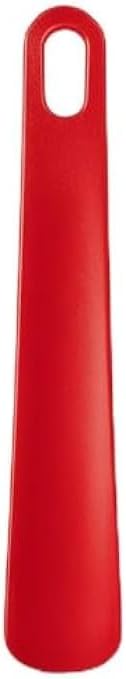 144 Pieces Plastic Shoe Horn Red - Long Shoehorns for Men & Women (Portable Shoe Aid for Boots and Shoes – Lightweight Travel Footwear Accessory)
