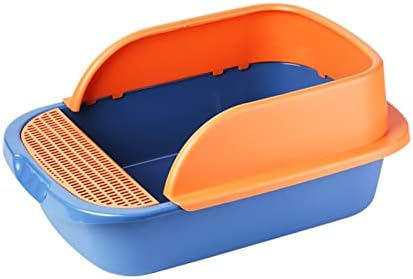 96 Pieces Easy Clean Blue Pet Litter Boxes