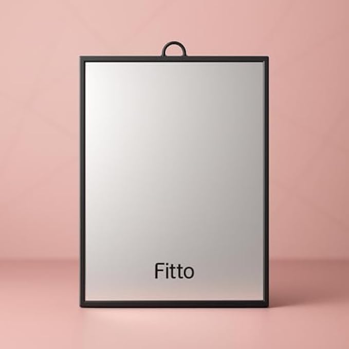 120 Pieces Cosmetic Mirror Rectangulars (16cm Black Frame - Portable Makeup Mirror for Vanity & Travel)