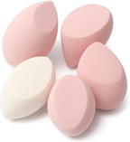 96 Pieces Assorted Makeup Sponges Pack of 5 - Cosmetic Blending Sponges for Foundation Concealer Contour & Powder