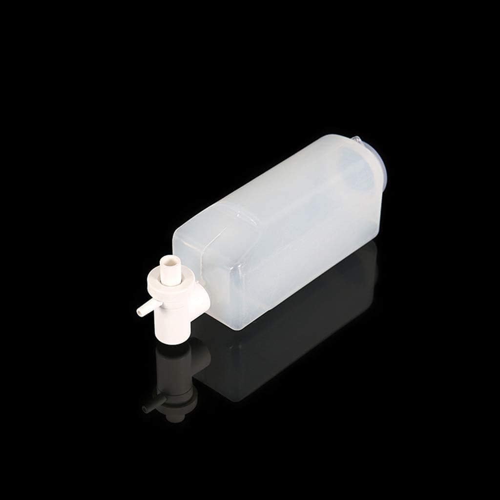 Fancy Push Type Liquid Soap, Lotion & Hand Sanitizer Dispenser, Surface Mounted, 350 ml (White), Wall-Mount, Easy Refill, Durable