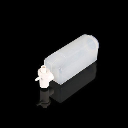 Fancy Push Type Liquid Soap, Lotion & Hand Sanitizer Dispenser, Surface Mounted, 350 ml (White), Wall-Mount, Easy Refill, Durable