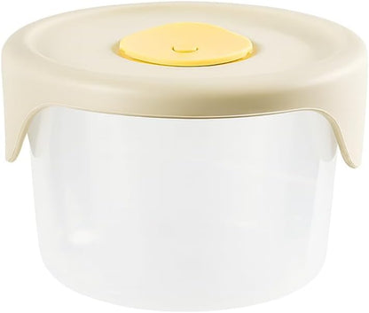 Pickled Vegetable Preservation Box – Airtight Seal – Cream Color – 250ml Capacity, Pack of 1