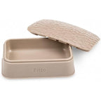 144 Pieces Plastic Soap Boxes with Textured Lid (Travel Friendly Soap Holder with Drainage Ventilation – Durable Hygienic Soap Case for Bathroom – Gym – Camping – Beige)