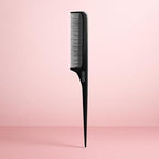 120 Pieces Fine Tail Combs (21cm Black Plastic Rat Tail Comb for Hair Styling – Sectioning & Teasing)