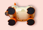 96 Pieces Cow Musical Toys Baby Dancing Walking Baby Cow Toys With Music And LED Lights Swinging Cow Robots Sound Preschool Educational Toy