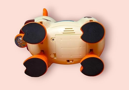 96 Pieces Cow Musical Toys Baby Dancing Walking Baby Cow Toys With Music And LED Lights Swinging Cow Robots Sound Preschool Educational Toy