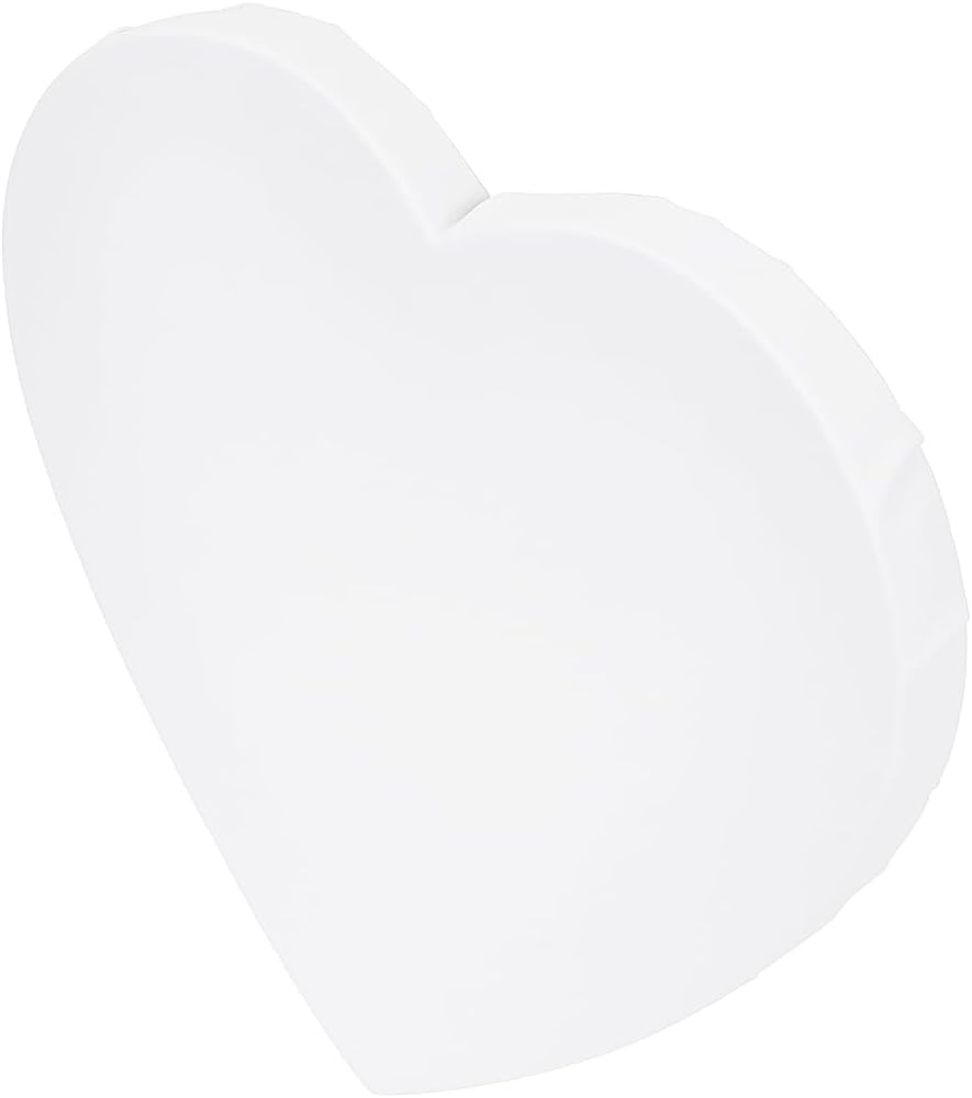 120 Pieces Canvas Heart Wall Arts (20cm x 20cm – Romantic Home Decor – Heart Canvas Print – Wall Hanging Decoration)