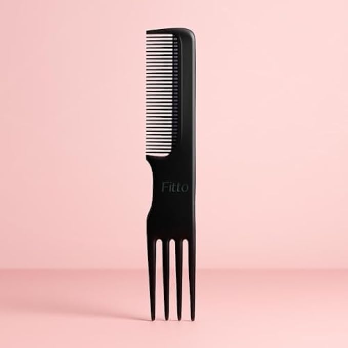 120 Pieces Backcombing Teasing Hair Combs (20cm Black - Lifting Volumizing Styling Comb for Hair & Salon)