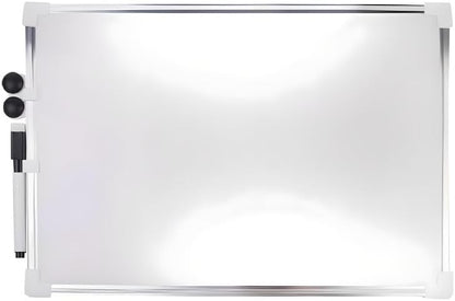 Magnetic Whiteboard 1 piece 25cm x 35cm for Home, Office, School, Dry Erase Board with Magnets