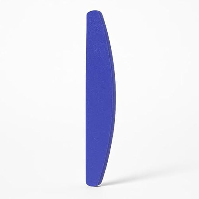 120 Pieces Blue Nail File - 2-Sided Nail Filer & Emery Boards for Manicure Pedicure (Portable Nail Buffer for Smooth Nails)