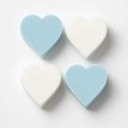 96 Pieces Heart Shaped Makeup Sponges Pack of 4 - Beauty Blending Cosmetic Sponges for Foundation Concealer Contour Reusable Latex-Free