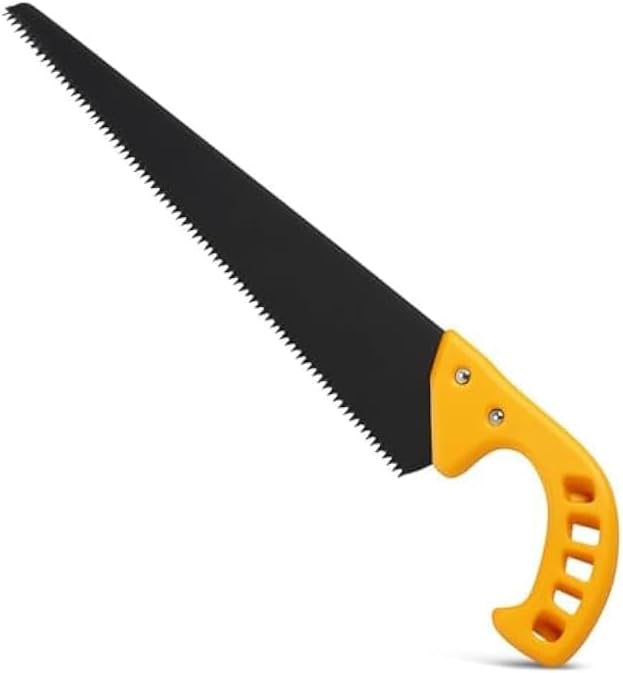 Heavy Duty Saw Blade with Handle - Replacement Hand Saw Blade for Wood, Pruning, Branch Cutting, Carpentry, DIY