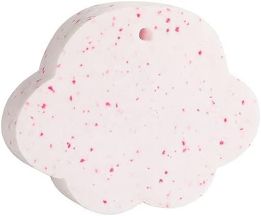 PVA Cat Paw Scrubbing Sponge – Soft, Absorbent, White & Pink