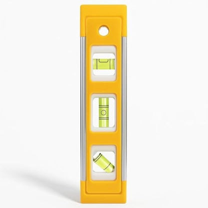 Yellow Spirit Level Bubble Level Torpedo Magnetic Level for Carpentry DIY Measuring Tool