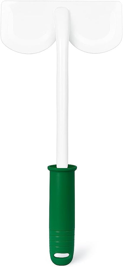Handheld Garden Hoe – Bent-Neck Weeding & Soil Loosening Tool with Wooden Handle