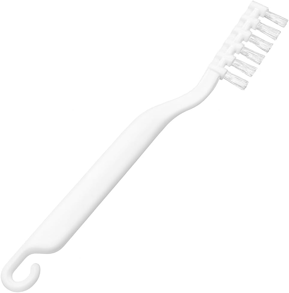 144 Pieces Multifunctional Triangle Gap Brushes (Ergonomic Design – White)