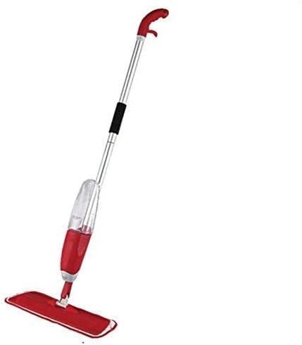 96 Pieces Red Floor Cleaning Spray Mops (Removable Microfiber Cleaning Pad – 360° Swivel Head – Lightweight & Durable – Refillable Bottle for All Floor Types – Hardwood – Tile – Laminate – and Vinyl)