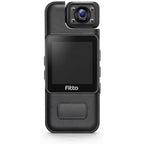 48 Pieces HD Body Cameras with 2-Inch Built-In Screen (140° Wide-Angle Lens – Rechargeable Clip-On Wearable Video Recorder for Security and Everyday Use – Black)
