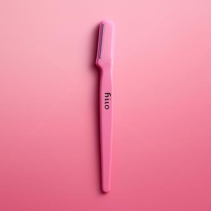 Eyebrow Razor Kit 15cm - Precision Facial Hair Remover & Brow Shaper Razor for Eyebrow Shaping, Dermaplaning & Travel