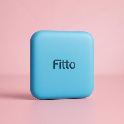 Square Printed Wall Mirror Blue - Decorative Square Mirror for Living Room Bedroom Bathroom Vanity, Modern Framed Wall Mirror