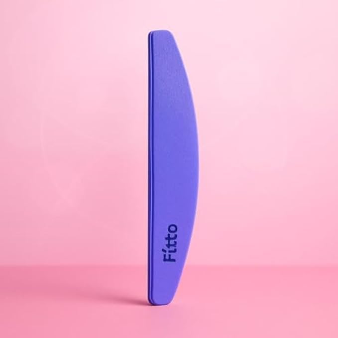 120 Pieces Blue Nail File - 2-Sided Nail Filer & Emery Boards for Manicure Pedicure (Portable Nail Buffer for Smooth Nails)