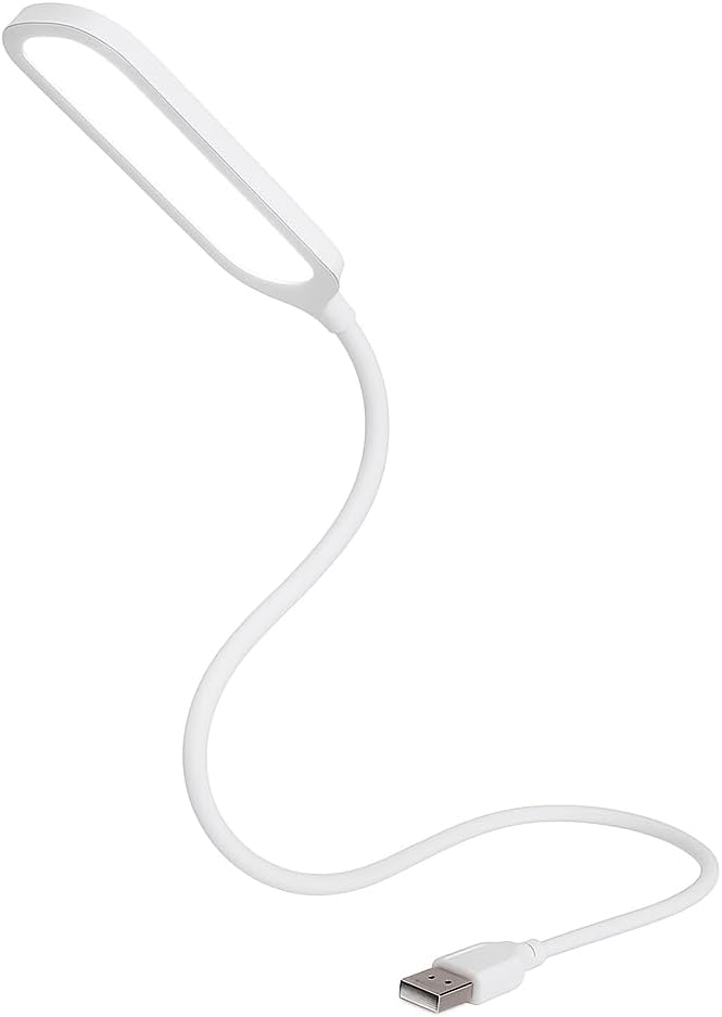 Portable Flexible USB LED Lamp, Eye Protection Non-Flickering Mini Light for Laptop, Desktop, Power Bank, Night Light, Reading & Studying