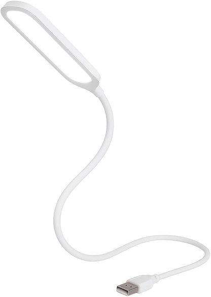 Portable Flexible USB LED Lamp, Eye Protection Non-Flickering Mini Light for Laptop, Desktop, Power Bank, Night Light, Reading & Studying