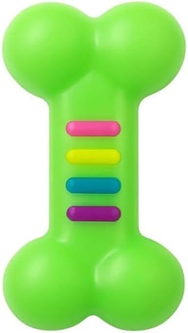 120 Pieces Dog Bone Toy -s (14x7 cm Rubber Chew Toy for Dogs & Puppies – Durable Interactive Fetch & Chew Toy – Non-Toxic Dental Care)