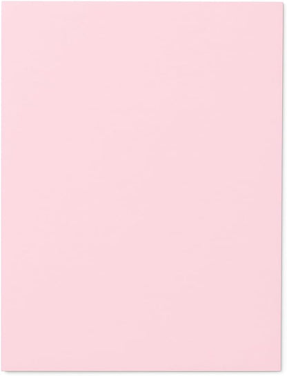 A4 Light Pink Chart Paper for Crafts, Art Projects, and School Use, 1 PC