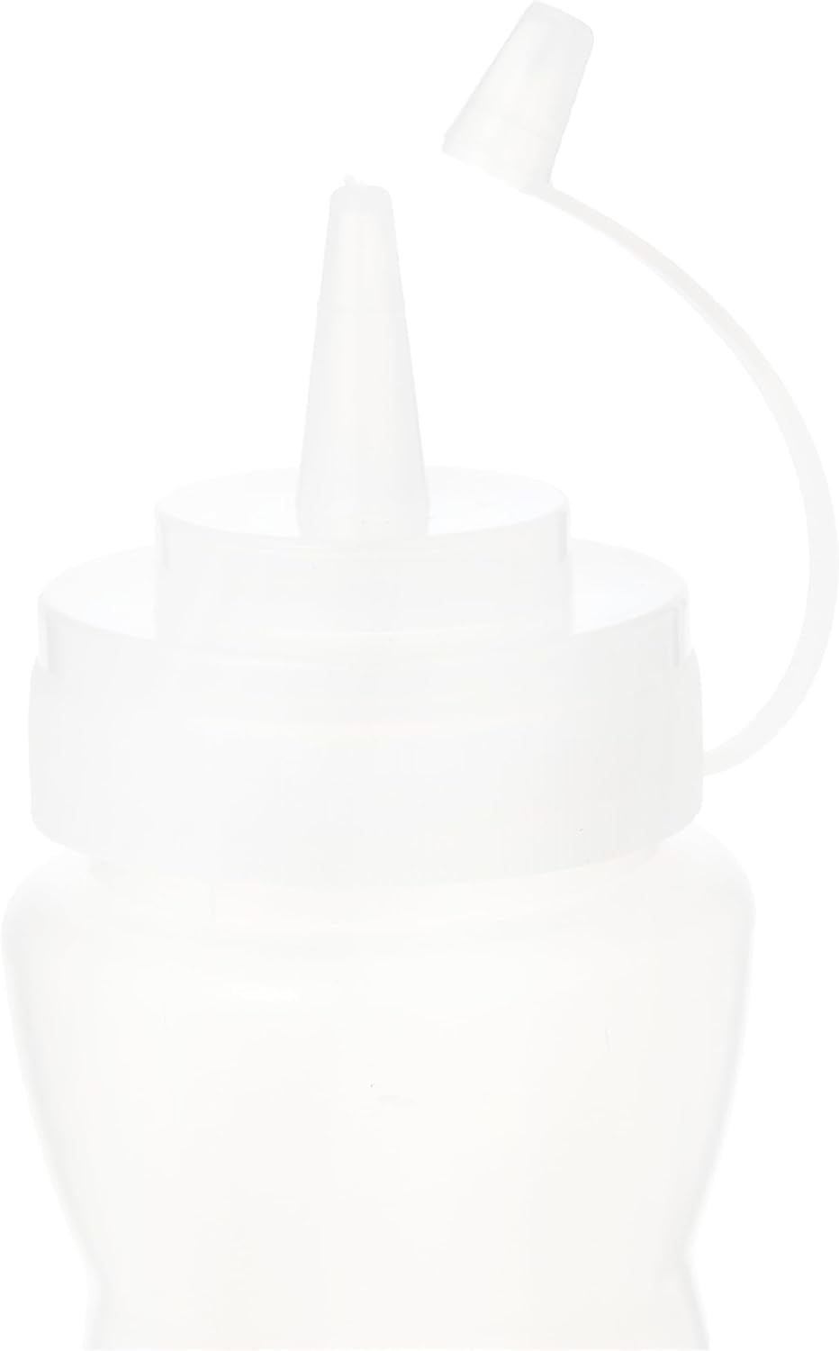 16 Oz Ketchup Bottle with Cap - Plastic Squeeze Bottle for Ketchup, Mustard, Dressings, and Sauces, BPA-Free Food Safe Design, Ideal for Indoor and Outdoor Use, Easy to Clean and Recyclable