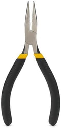 96 Pieces 4.5 Inch Mini Pliers with Serrated Teeth (Black – Mini Hand Pliers for Electronics – Jewelry – Crafts – DIY)
