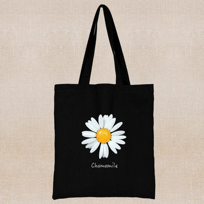 Eco-Friendly Daisy Tote Bag - Sustainable, Reusable, Durable
