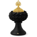 96 Pieces Incense Burner Black and Gold Decorative Bakhoor Holders (Metal Aroma Burner for Oud – Incense and Home Fragrance)