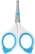 120 Pieces Baby Nail Scissors (Infant Rounded Tip Stainless Steel Blades – Ergonomic Handle for Newborns & Toddlers)