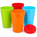 120 Pieces Picnic Tumbler Sets (4 Piece 400 ml Plastic Drinking Cups – BPA-Free Reusable Stackable Tumblers for Home Office Travel and Picnics – Multicolor)