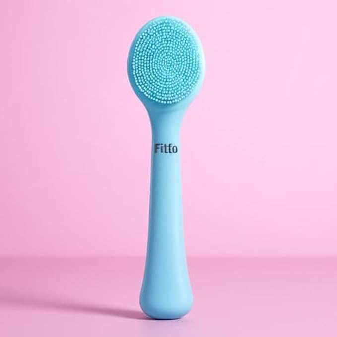 120 Pieces Silicone Face Cleansing Brush -s (Gentle Facial Cleansing & Exfoliating Brush for All Skin Types – Washable Soft Face Brush)