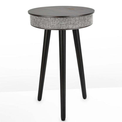 Eco-Friendly Side Table with Integrated Bluetooth Speaker
