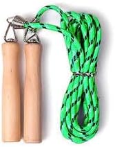 120 Pieces Wooden Handle Long Group Jump Ropes (Multi-Person – Fitness Equipment – For Students Adults)