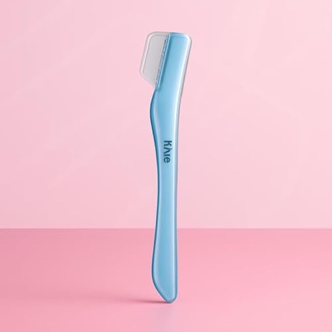 120 Pieces Eyebrow Razor Blue - Precision Facial Razors for Brow Shaping (Face Hair Removal – Dermaplaning – Portable Eyebrow Shaper & Trimmer)