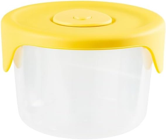 240 Pieces Pickled Vegetable Preservation Boxes (Airtight Seal – Yellow – 250ml Capacity)