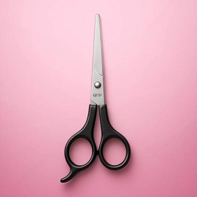 96 Pieces Hair Cutting Scissors (15.5 cm (6.1) Black Handle - Barber & Salon Hairdressing Shears for Hair Cutting and Styling)