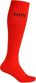 96 Pieces Anti-Slip Red Football Socks for Kids - Comfortable & Durable Sports Socks