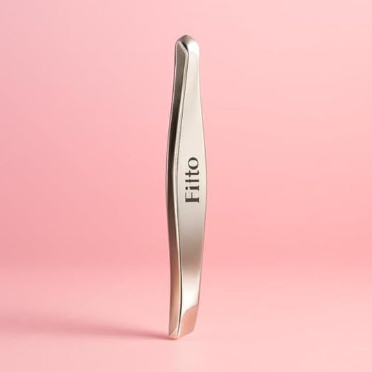 Stainless Steel Sword-Shaped Tweezer 9cm - Precision Point Tweezers for Eyebrow Hair Removal & Ingrown Hair